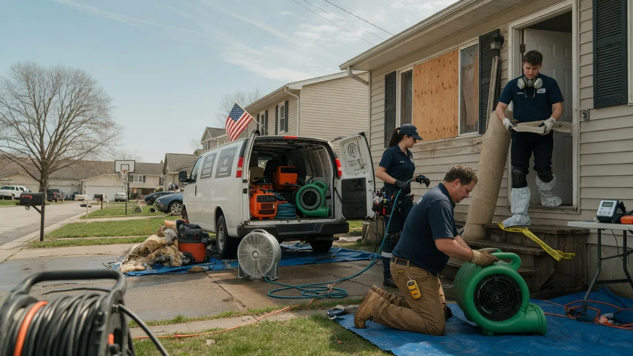 Water Damage Restoration in Foster, KY near me